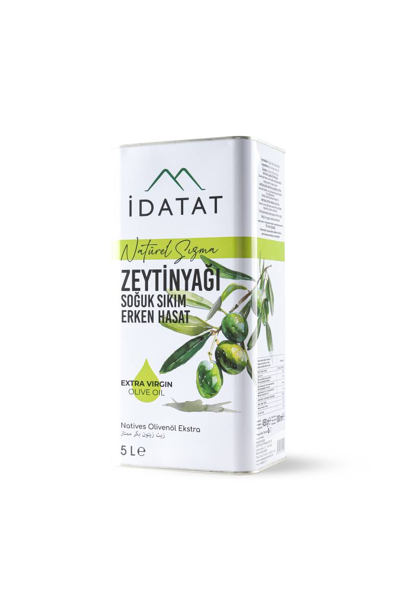 EDREMİT NATUREL SIZMA ERKEN HASAT ZEYTİNYAĞI 5LT