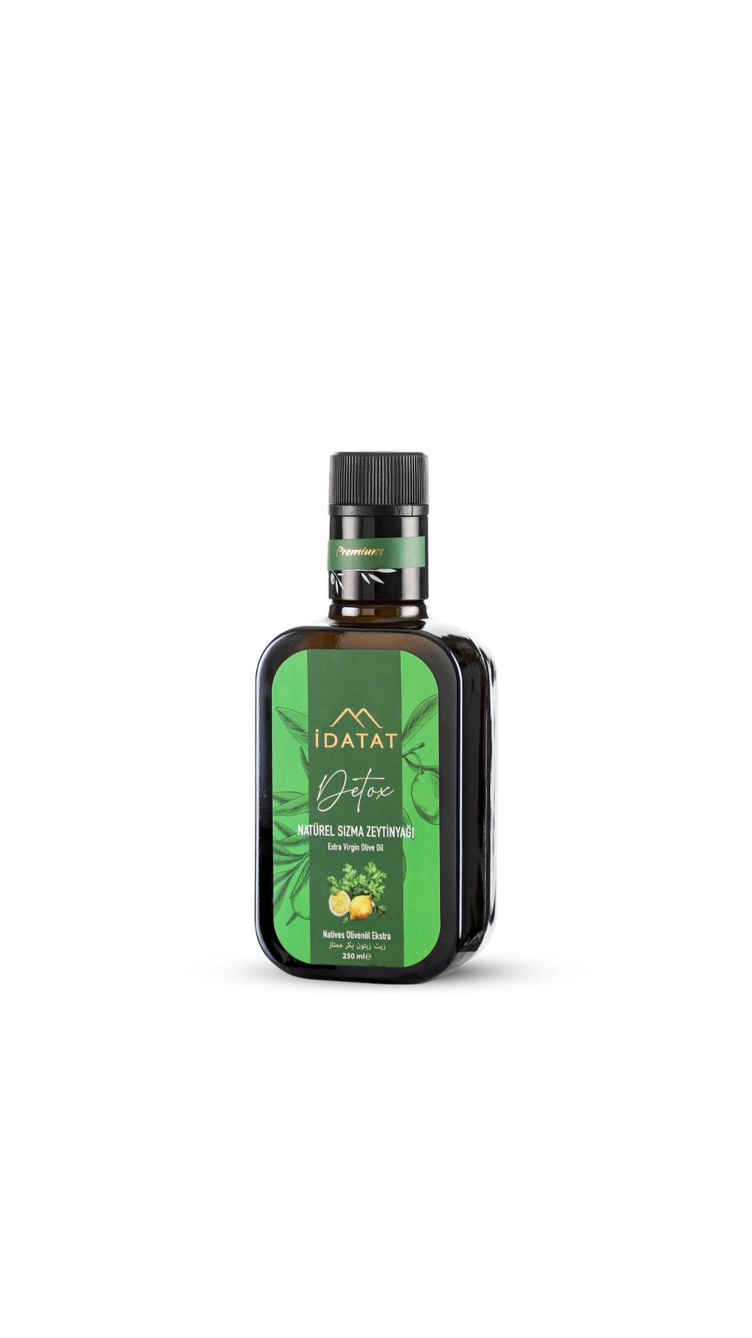İDATAT DETOX NATÜREL SIZMA ZEYTİNYAĞI 250 ML