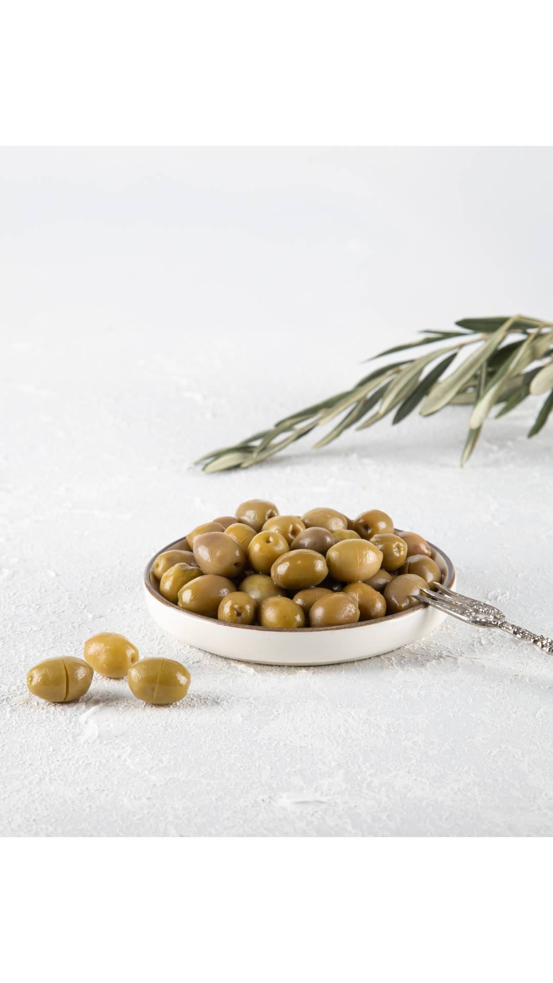 Domat Çizik Yeşil Zeytin 1 KG