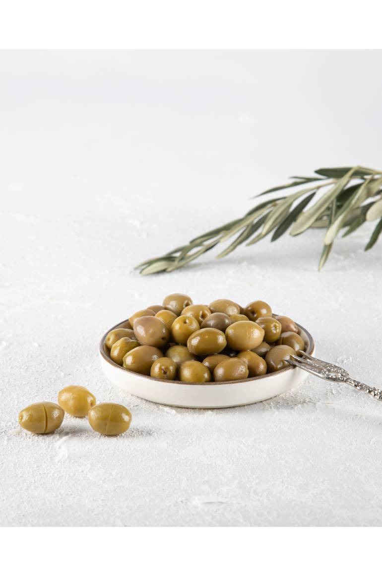 Domat Çizik Yeşil Zeytin 1 KG