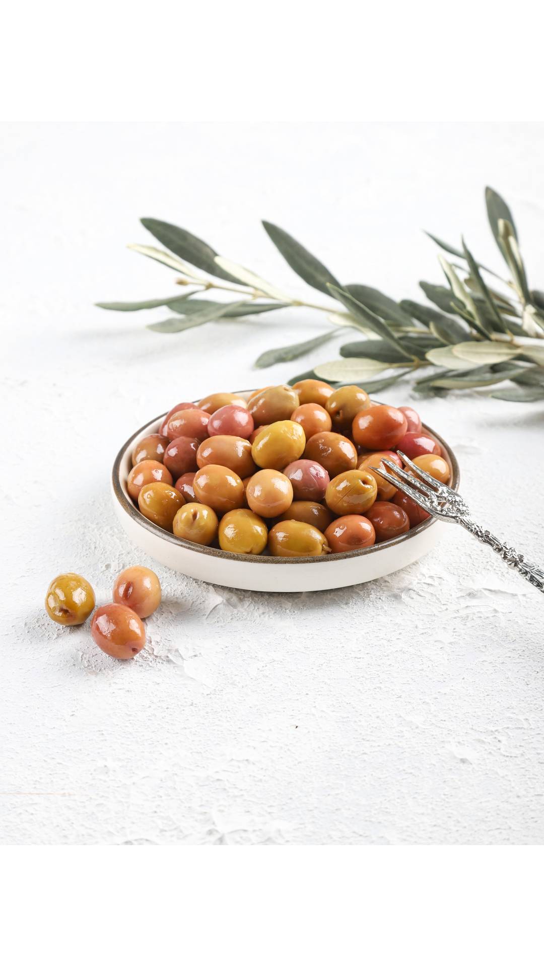 Çizik 230-260 Kalibre Yeşil Zeytin 1KG