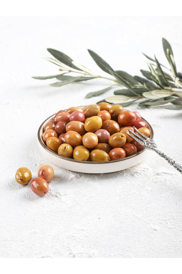 Edremit Çizik 230-260 Kalibre Yeşil Zeytin 1KG
