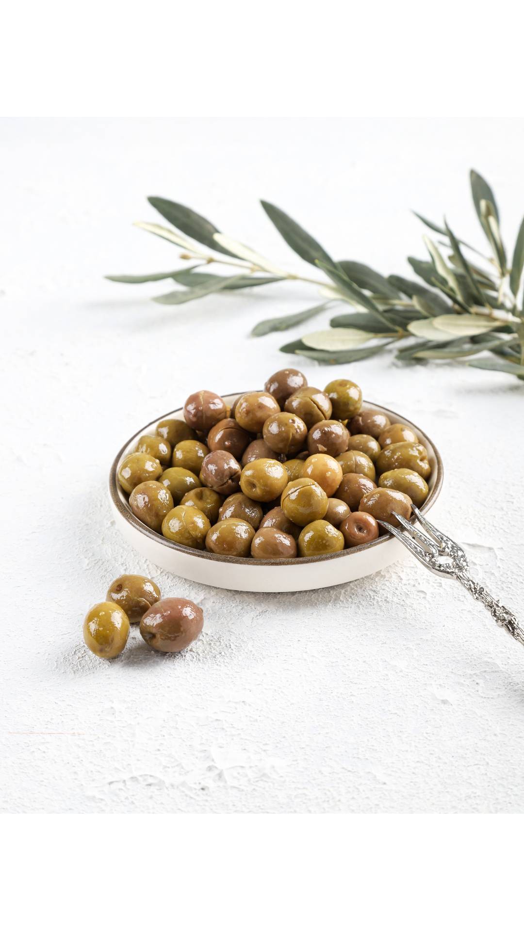 Hatay Kırma Yeşil Zeytin 1KG