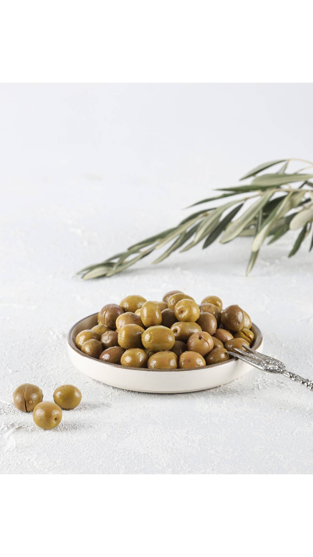 Köy Kırması Yeşil Zeytin 1 KG