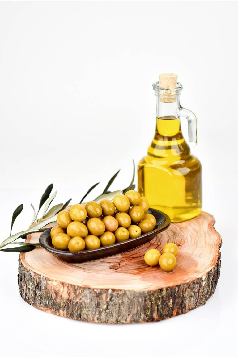 Manzelin 260-290 Kalibre Yeşil Zeytin 1kg.